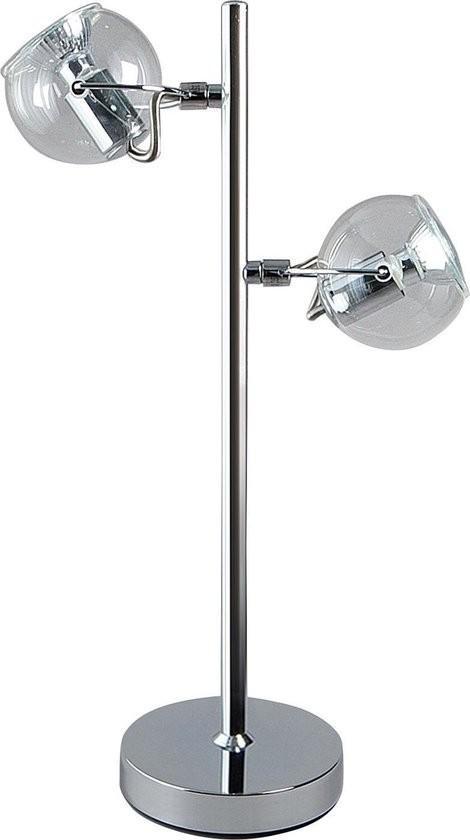ETH Vetro tafellamp, Huis en Inrichting, Lampen | Tafellampen, Zo goed als nieuw, Minder dan 50 cm, Glas, Metaal, Ophalen of Verzenden