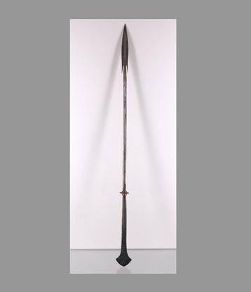 Metalen Afrikaanse speer (251106-07) beschikbaar voor biedingen