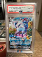 Glaceon alt art #091 eevee heroes Kor PSA 10, Hobby en Vrije tijd, Verzamelkaartspellen | Pokémon, Foil, Ophalen of Verzenden