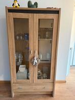 Vitrinekast Sanne, Ophalen, Met plank(en), Gebruikt, 50 tot 100 cm