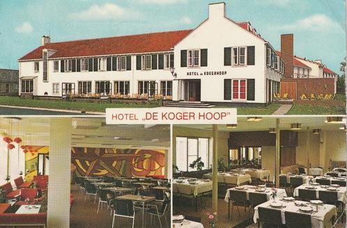 DE KOOG TEXEL Hotel De Koger Hoop, Verzamelen, Ansichtkaarten | Nederland, Gelopen, Waddeneilanden, 1960 tot 1980, Verzenden