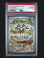 PSA 10 GEM MINT Magneton 159 promo Surging Sparks, Ophalen, Zo goed als nieuw, Losse kaart