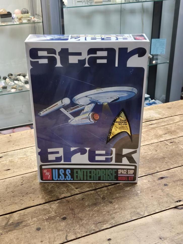 AMT Star Trek USS Enterprise NCC-1701 18 Inch modelbouw set, Hobby en Vrije tijd, Modelbouw | Overige, Nieuw, Groter dan 1:32