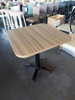 Horeca tafelbladen (14x) houtdecor afgeronde hoeken, Ophalen, Gebruikt, Meubilair