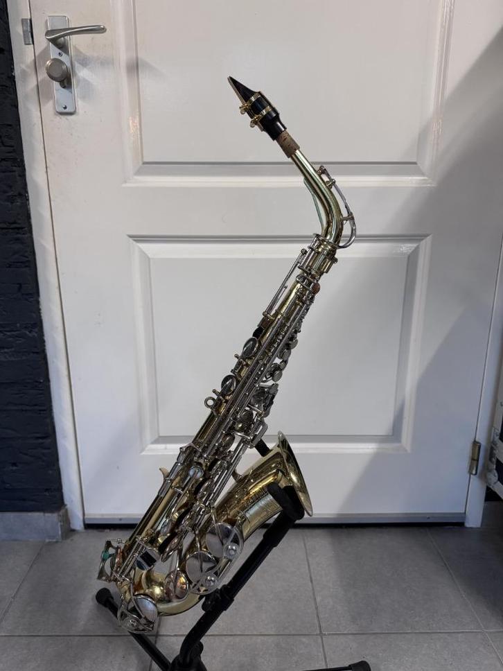 Selmer Bundy ALT SAX, Muziek en Instrumenten, Blaasinstrumenten | Saxofoons, Gebruikt, Alt, Met koffer, Ophalen