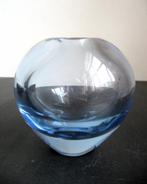 Saffierblauw vaasje, Per Lutken Holmegaard retro jaren 50, Antiek en Kunst, Antiek | Glas en Kristal, Ophalen of Verzenden