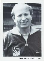 Spelerskaart Ton van Veggel - VVV Venlo - seizoen 1985-1986, Verzamelen, Ophalen of Verzenden, Zo goed als nieuw, PSV, Spelerskaart
