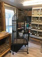 Papegaaienkooi, Dieren en Toebehoren, Vogels | Hokken en Kooien, Ophalen, Zo goed als nieuw, Metaal, Vogelkooi