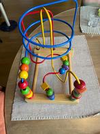 Kralenspiraal, Kinderen en Baby's, Speelgoed | Houten speelgoed, Ophalen, Gebruikt, Overige typen
