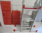 Altrex Vouwladder Varitrex Plus 4x3 treden / TEAB, Doe-het-zelf en Verbouw, Ladders en Trappen, Ophalen, Gebruikt, Ladder, Opvouwbaar of Inschuifbaar