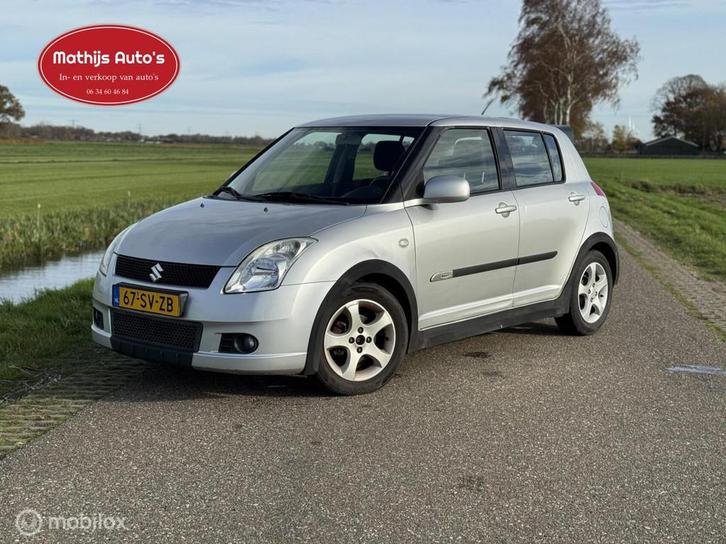 Suzuki Swift 1.3 GA 5drs Airco! Gereviseerde versnellingsbak, Auto's, Suzuki, Bedrijf, Te koop, Swift, ABS, Airbags, Alarm, Emergency brake assist