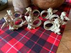 Brocante Servetringen, antieke servet ring engel, kerst, Antiek en Kunst, Ophalen of Verzenden