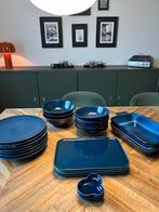 Blauw Servies - Borden en Kommen en ovenschalen, Huis en Inrichting, Ophalen, Keramiek, Zo goed als nieuw, Bord(en)