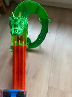 Hot Wheels Monster Trucks Racebaan - Sharks vs Dino's, Ophalen, Hot Wheels, Racebaan, Gebruikt