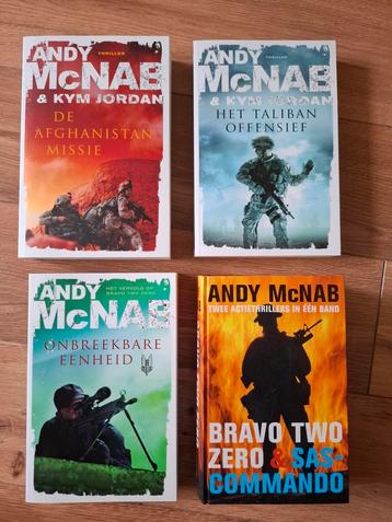 Andy Mcnab, 4 boeken  beschikbaar voor biedingen