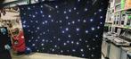 Backdrop witte sterrendoek achterdoek incl. controller, Ophalen of Verzenden, Gebruikt, Licht, Stroboscoopeffect