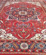 Groot Perzisch tapijt handgeknoopt Heriz vloerkleed 350x245, 200 cm of meer, Overige kleuren, 200 cm of meer, Gebruikt