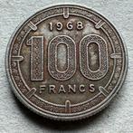 Equatoriaal Afrikaanse Staten 100 francs 1968, Postzegels en Munten, Munten | Afrika, Overige landen, Verzenden