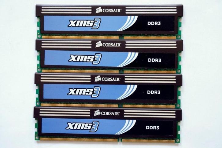 Corsair 16GB DDR3 - 1600 RAM memory, kit t.w.v. 300 eur, Computers en Software, RAM geheugen, Zo goed als nieuw, Desktop, 16 GB