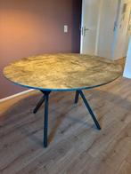 Ronde eettafel - betonlook, Huis en Inrichting, Ophalen, Gebruikt, 100 tot 150 cm, Rond