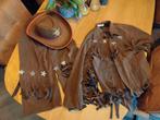 Cowboy cowgirl carnaval verkleed maat 128, Kinderen en Baby's, Carnavalskleding en Verkleedspullen, Ophalen, Zo goed als nieuw