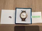Breeze dameshorloge rose/zilver, Sieraden, Tassen en Uiterlijk, Horloges | Dames, Overige merken, Staal, Staal, Polshorloge