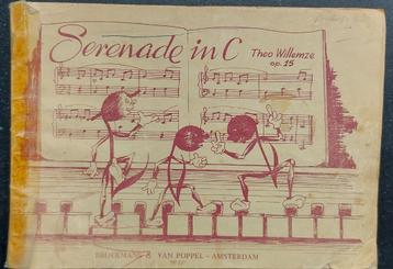 Muziekboek piano Serenade in C bladmuziek beschikbaar voor biedingen