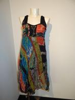 Save the Queen vintage jurk kleurrijke print zijde deel XL, Overige kleuren, Verzenden, Maat 46/48 (XL) of groter, Save the Queen