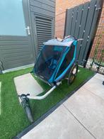 Thule Chariot Sport 2 Fietskar + Infant Sling + Vlag, Fietsen en Brommers, Fietsaccessoires | Aanhangers en Karren, Ophalen, Gebruikt