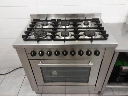 Bosch Solitaire  fornuis, Witgoed en Apparatuur, Fornuizen, Gebruikt, Vrijstaand, Gas, 5 kookzones of meer, 60 cm of meer, Ophalen