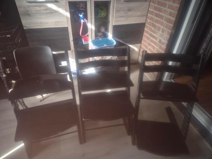 stokke tripp trapp, Huis en Inrichting, Stoelen, Gebruikt, Twee, Ophalen of Verzenden