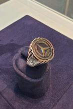 Prachtige Mercedes zilver 925 ring, 20 of groter, Heer, Nieuw, Ophalen of Verzenden