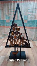 Houten Piramide Kerst, Diversen, Kerst, Ophalen, Zo goed als nieuw