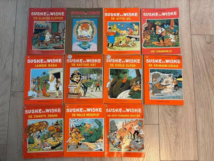 Suske en Wiske - Collectie van 11 Stripboeken, Boeken, Stripboeken, Gelezen, Meerdere stripboeken, Ophalen of Verzenden