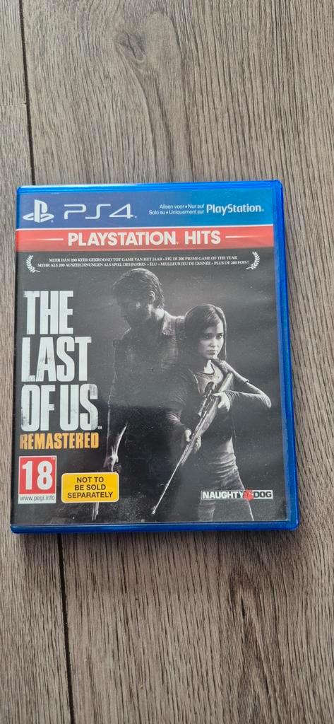 The Last of Us Remastered - PS4, Spelcomputers en Games, Games | Sony PlayStation 4, Gebruikt, Avontuur en Actie, 1 speler, Vanaf 18 jaar