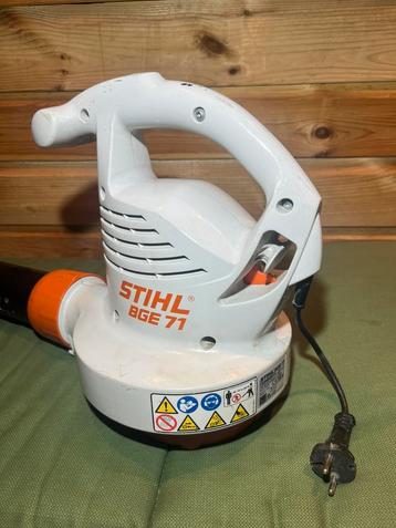 TE KOOP!!! Stihl bladblazer 220v beschikbaar voor biedingen