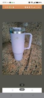 XXL Nutrition Tumbler met  RVS rietje is nieuw, Ophalen of Verzenden, Zo goed als nieuw