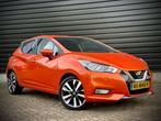 Nissan Micra 0.9 IG-T Tekna BOSE ED|NAVI|CLIMA|CAMERA|KEYLES, Origineel Nederlands, Te koop, 5 stoelen, Benzine