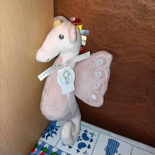 Happy Horse roze zeepaardje met kaartje 28 cm groot, Kinderen en Baby's, Speelgoed | Knuffels en Pluche, Nieuw, Ophalen of Verzenden