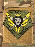 Arm embleem ACC RNLAF, Verzamelen, Verzenden, Luchtmacht, Nederland, Embleem of Badge