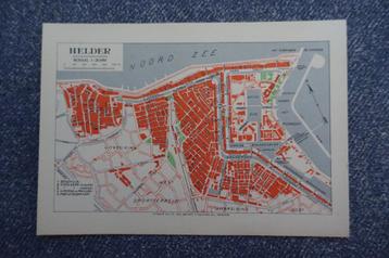 Den Helder. Stadsplattegrond van Helder beschikbaar voor biedingen