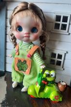 Bjd 1/11, ob11, kikker kleding setje & accessoires, nieuw, Verzamelen, Poppen, Ophalen of Verzenden, Nieuw, Kleertjes
