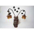 # Mooie Beeld lamp gesigneerd Prof. G. Bessi Tafellamp, Antiek en Kunst, Antiek | Lampen, Ophalen