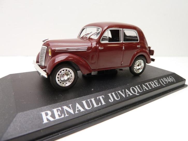 Renault Juvaquatre  ''  Edition Atlas '', Hobby en Vrije tijd, Modelauto's | 1:43, Zo goed als nieuw, Auto, Overige merken, Ophalen of Verzenden