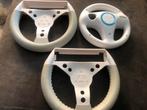 Set van 3 stuurtjes voor de Wii, Ophalen of Verzenden, Zo goed als nieuw, Wii, Stuurtje of Sportattribuut