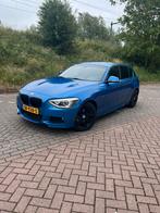 BMW 1-Serie 118D M-sport Automaat, Auto's, BMW, Euro 5, 1995 cc, Blauw, Alcantara