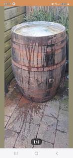 Wiskey vat/Houten ton 200 liter, Tuin en Terras, Regentonnen, 150 liter of meer, Ophalen, Zo goed als nieuw, Hout