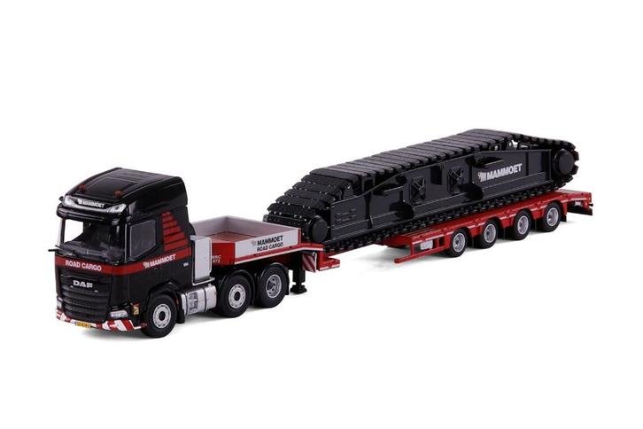 DAF XG met semi-dieplader - Mammoet, Hobby en Vrije tijd, Modelauto's | 1:50, Nieuw, Bus of Vrachtwagen, Overige merken, Ophalen