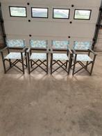 LIEF ! regisseurs stoelen 4x, Ophalen, Zo goed als nieuw, Hout, Inklapbaar