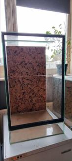 RepTech Terrarium 40x40x70  met achterwand, Dieren en Toebehoren, Reptielen en Amfibieën | Toebehoren, Ophalen, Zo goed als nieuw